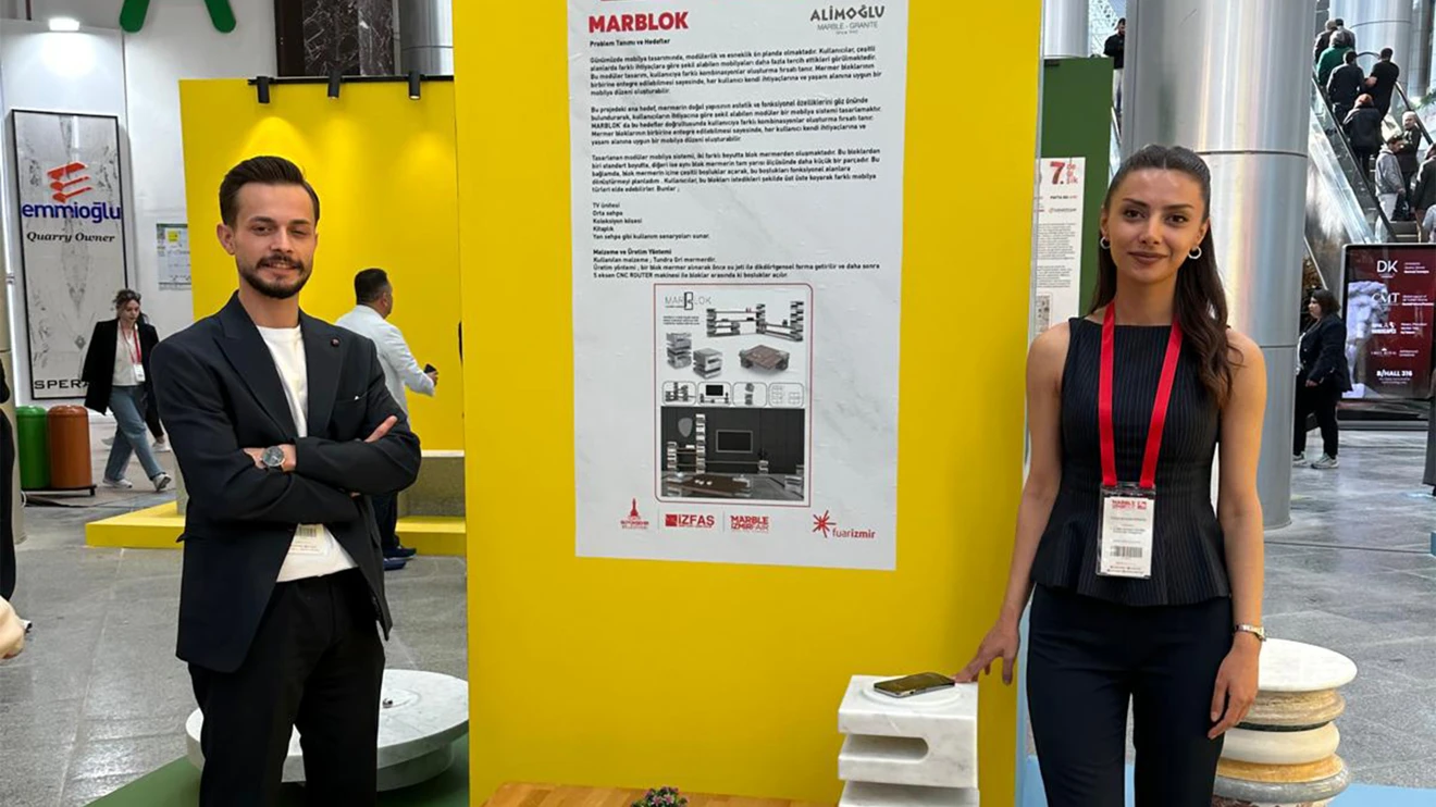 Selçuk GSF’den Doğal Taş Tasarım Yarışması’nda 4 ödül